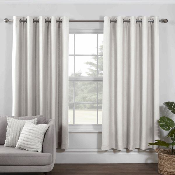 Lazy Linen Curtains - White